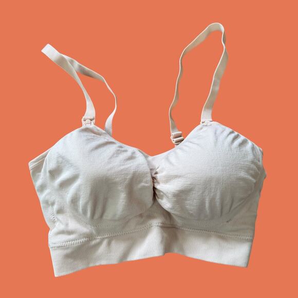 Kindred Bravely Pink Blush Sublime Hands Free Pumping Nursing Bra Size Medium M - Picture 1 of 14